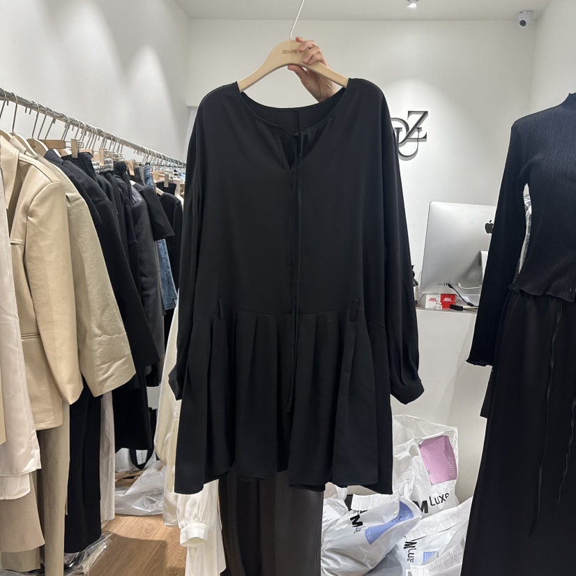 DOUZE韓國直郵東大門實拍女裝新品休閑推薦人氣熱賣真品連衣裙BAHATI連衣裙圖色2