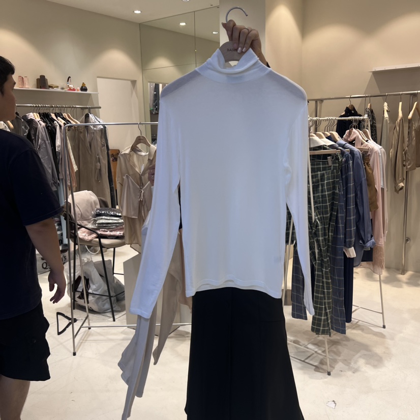 HANNA21直郵韓國代購女裝新款休閑熱賣職業時尚人氣長袖T恤HANNA21長袖T恤