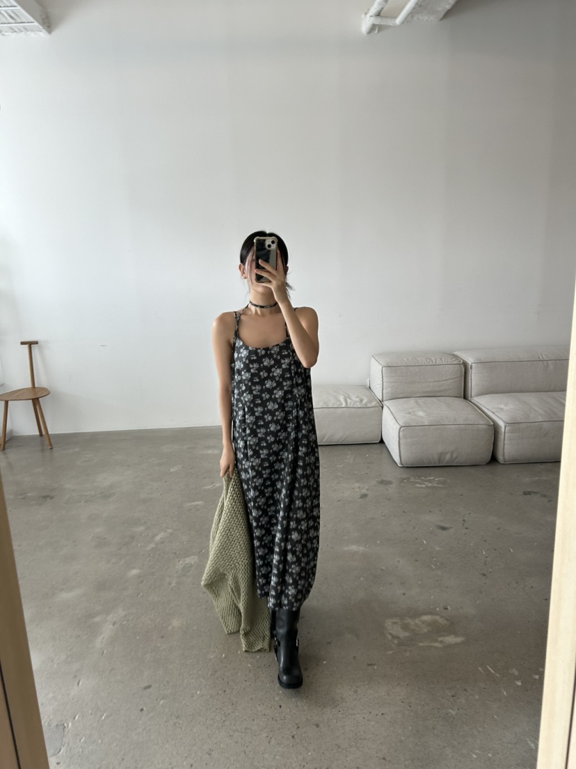 BUCKLE韓國直郵東大門代購女裝新款24秋冬休閑熱賣連衣裙BUCKLE連衣裙