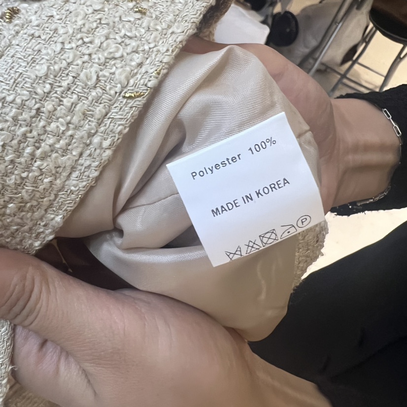 HANNA21韓國直郵東大門代購女裝新品時尚24秋冬馬甲包含腰帶HANNA21馬甲