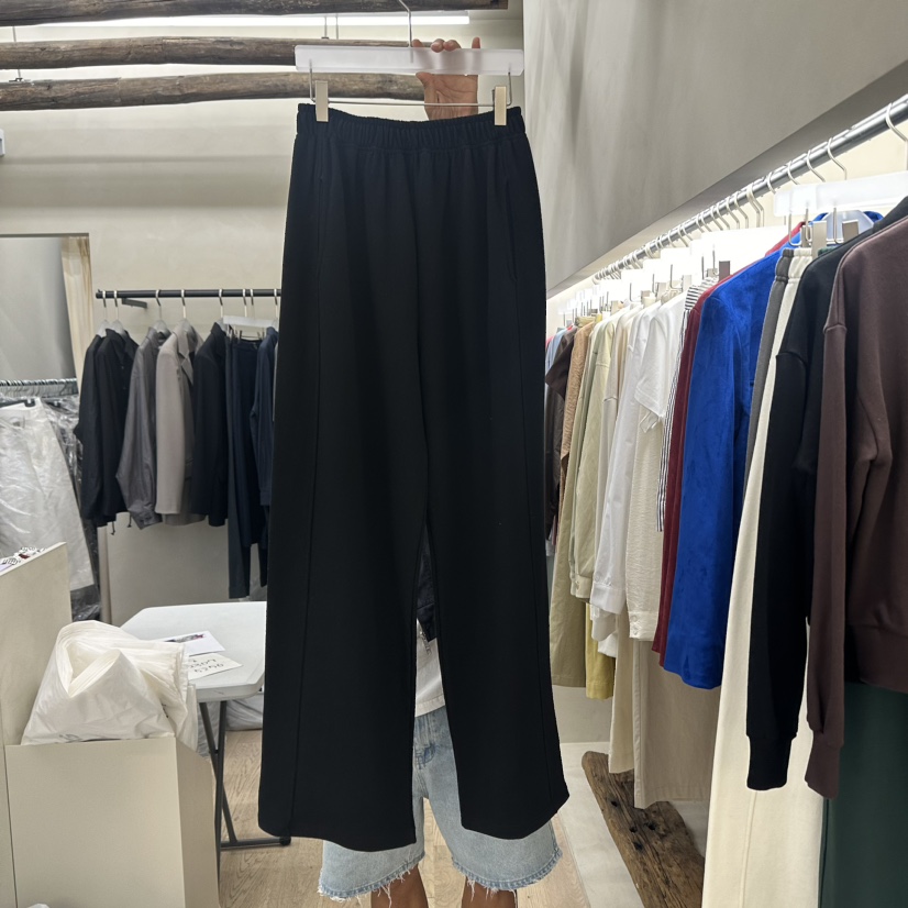 Waller直郵韓國代購女裝新品休閑時尚人氣職業熱賣真品休閑褲NOTHING休閑褲圖色5