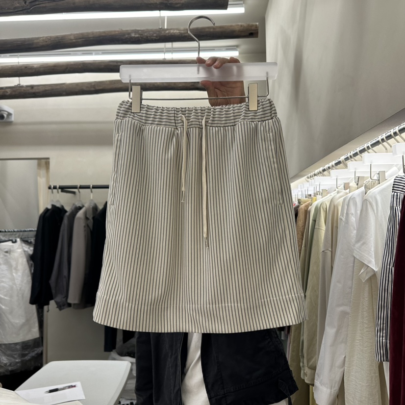 Waller直郵韓國代購女裝新品24春夏時尚職業休閑人氣短裙NOTHING短裙