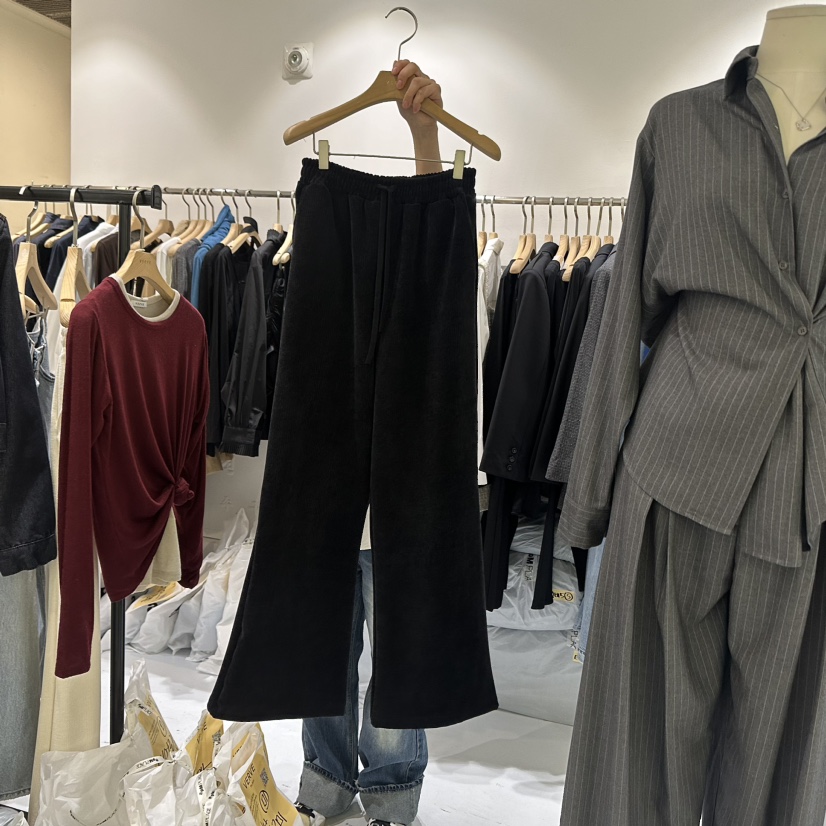 KIRKE韓國直郵東大門實拍女裝新品真品時尚熱賣推薦人氣休閑褲VERVE休閑褲圖色3