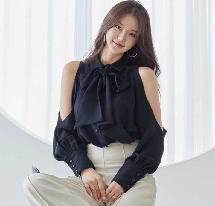 火Ⅱ-화투-T韓國直郵東大門實拍女裝新品24秋冬襯衫蕾絲衫火Ⅱ襯衫/蕾絲衫