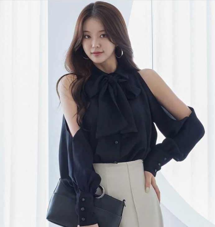 火Ⅱ-화투-T韓國直郵東大門實拍女裝新品24秋冬襯衫蕾絲衫火Ⅱ襯衫/蕾絲衫