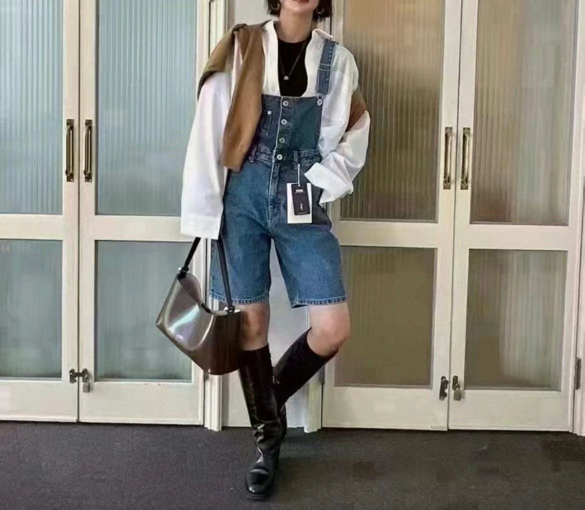 A.CONCEPT直郵韓國代購女裝新品職業時尚推薦人氣休閑背帶褲A.CONCEPT背帶褲