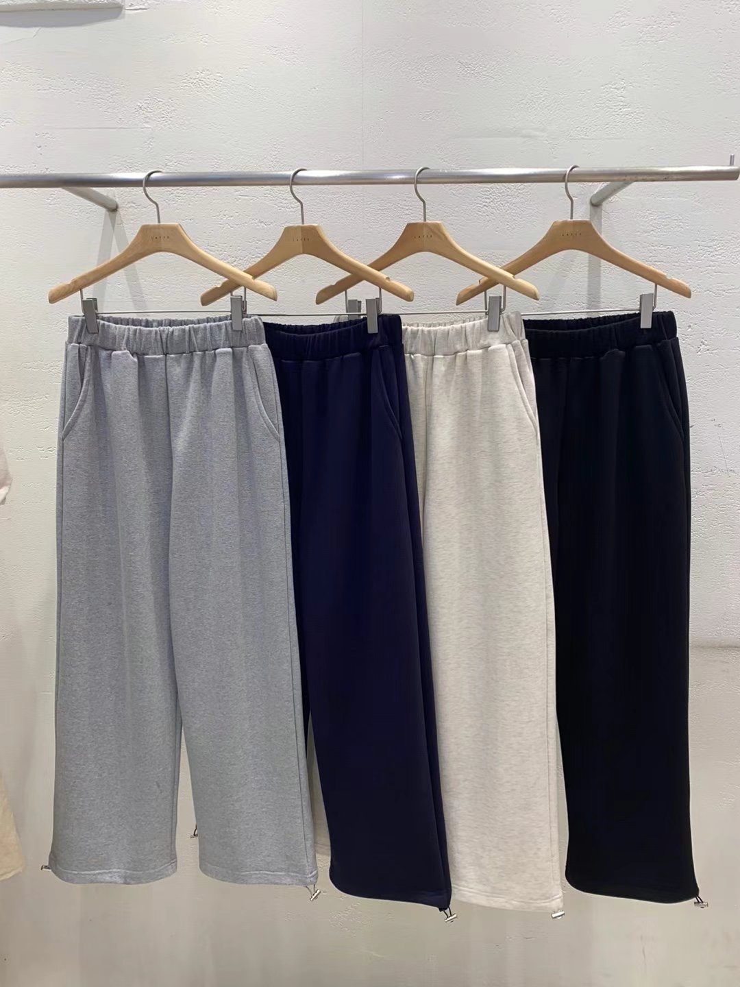 라떼韓國直郵東大門實拍女裝新品24秋冬人氣推薦職業休閑褲Latte_休閑褲圖色4左四色