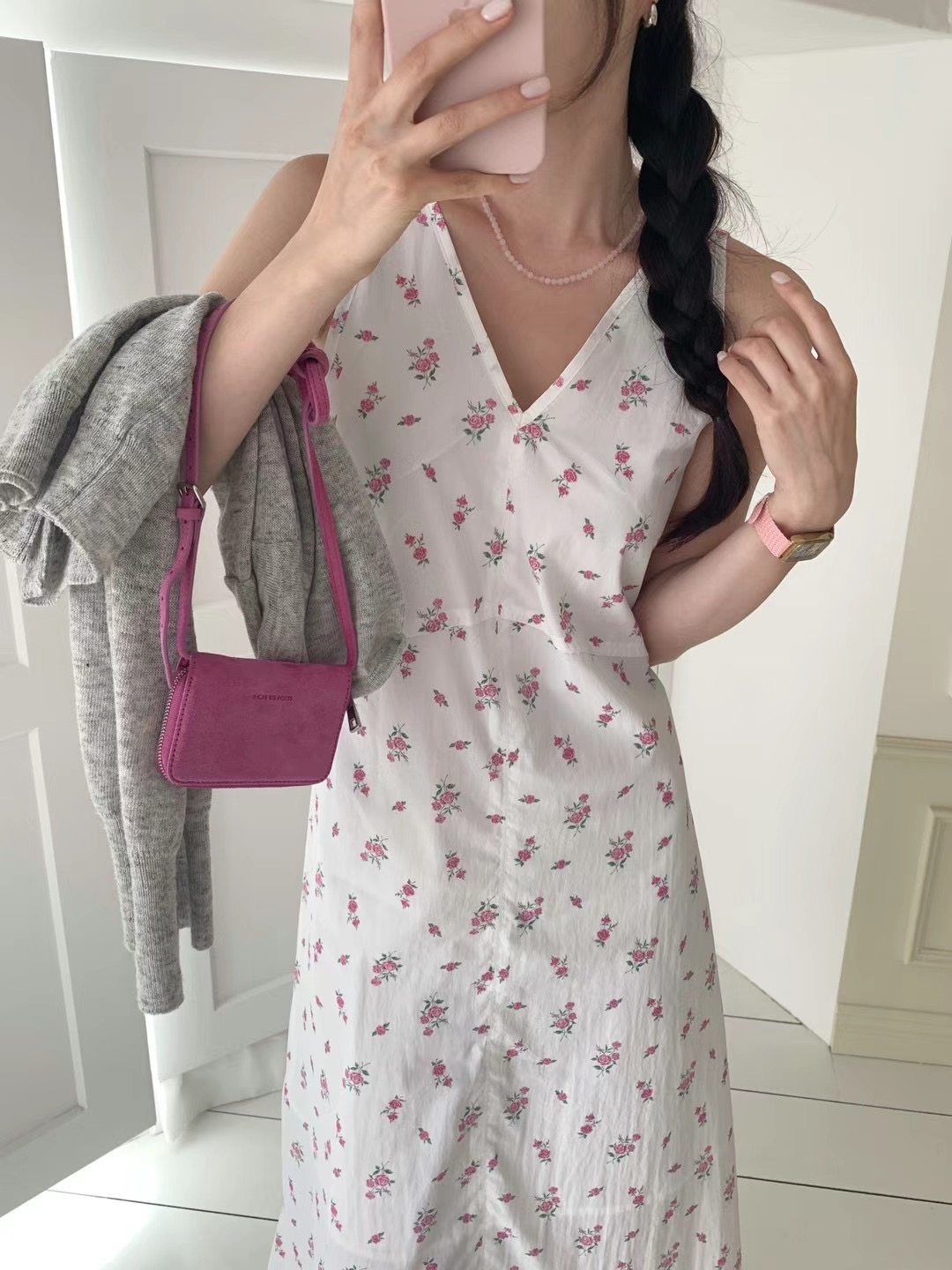 OUIR直郵韓國代購女裝新款24秋冬熱賣職業時尚推薦連衣裙OUIR連衣裙