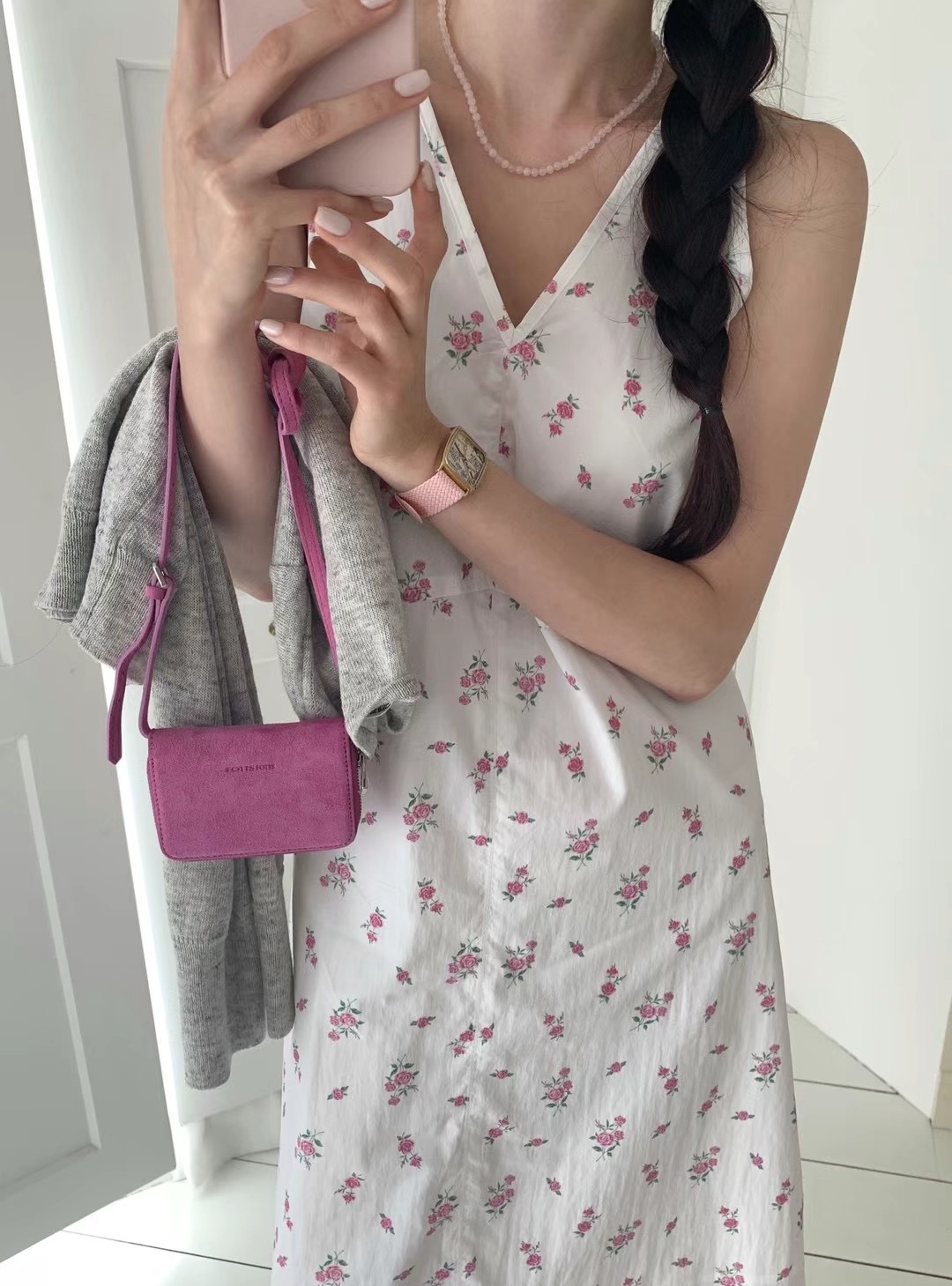 OUIR直郵韓國代購女裝新款24秋冬熱賣職業時尚推薦連衣裙OUIR連衣裙