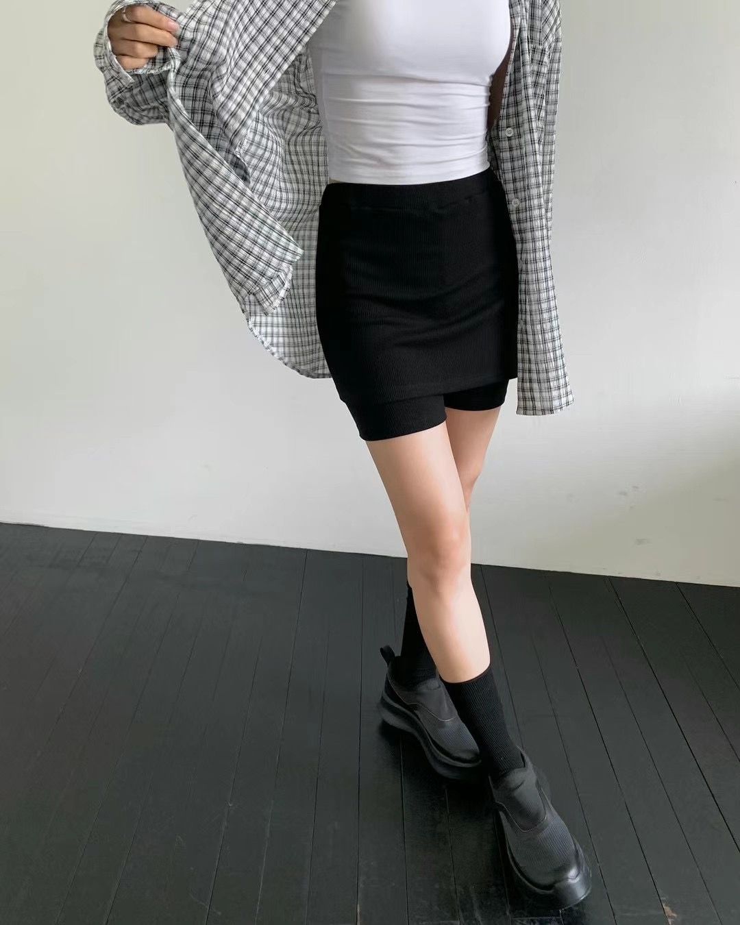 HANDER直郵韓國代購女裝新品休閑職業人氣24秋冬推薦裙褲HANDER裙褲