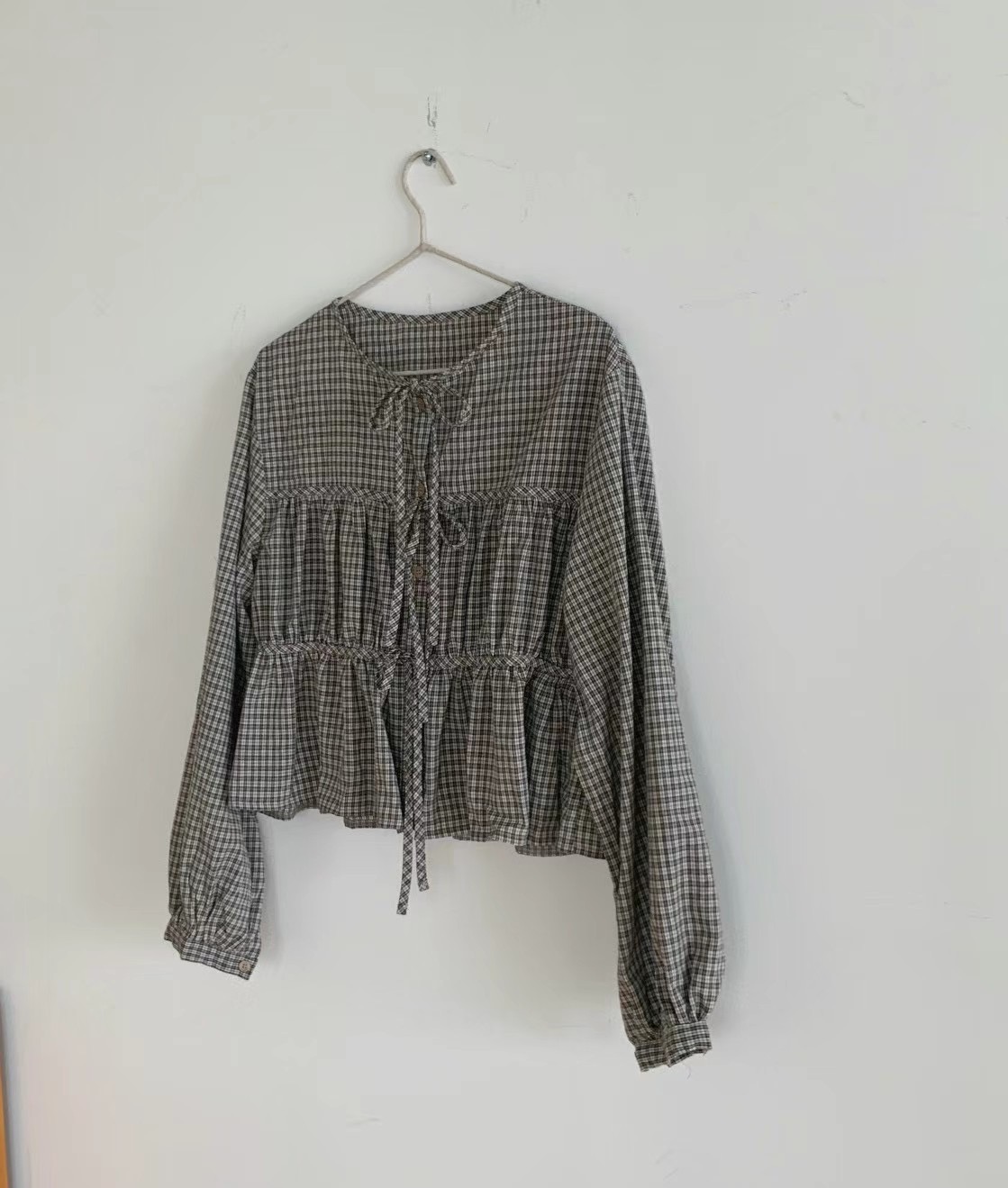 STANDING韓國直郵東大門代購女裝新品人氣熱賣推薦襯衫蕾絲衫STANDING襯衫/蕾絲衫圖色1