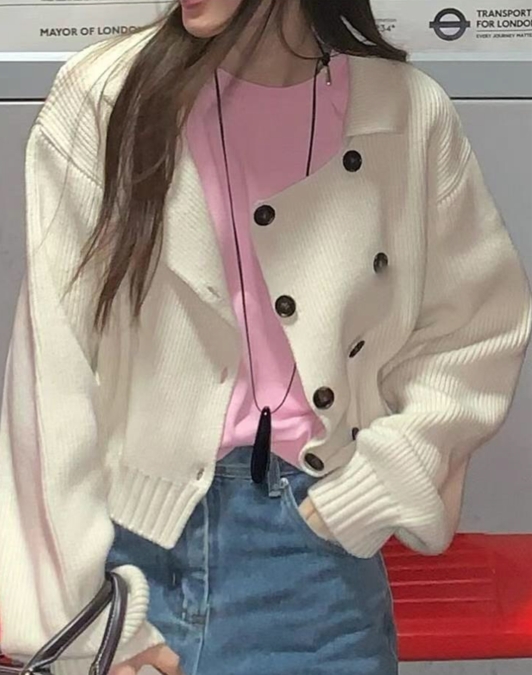 WEARRAW韓國直郵女裝新品人氣休閑24秋冬推薦時尚職業毛衣WEARRAW毛衣