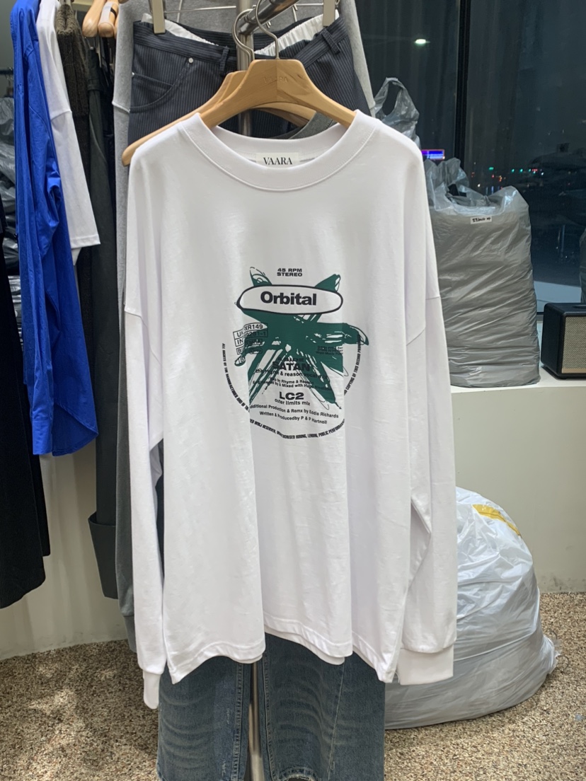 VAARA直郵韓國代購女裝新款職業熱賣人氣24秋冬推薦真品T恤VAARAT恤圖色3
