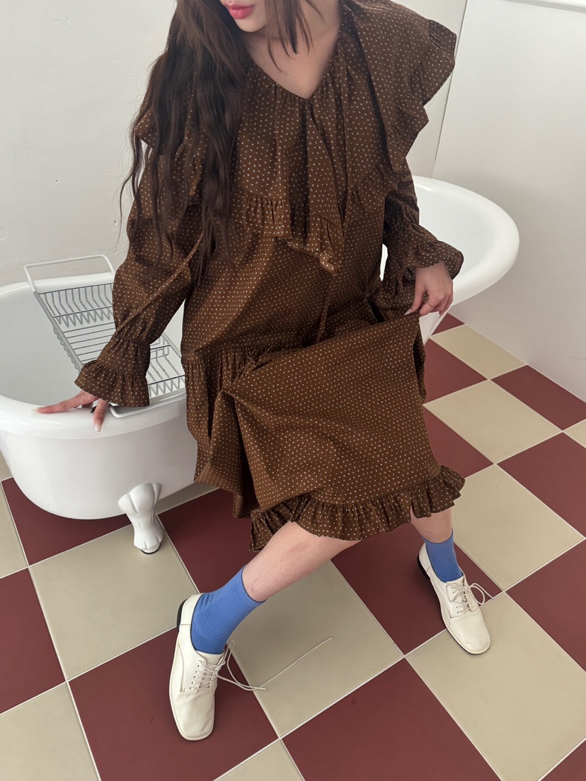 MAISON DE GLORY韓國直郵東大門實拍女裝新品人氣休閑連衣裙MAISON DE GLORY連衣裙