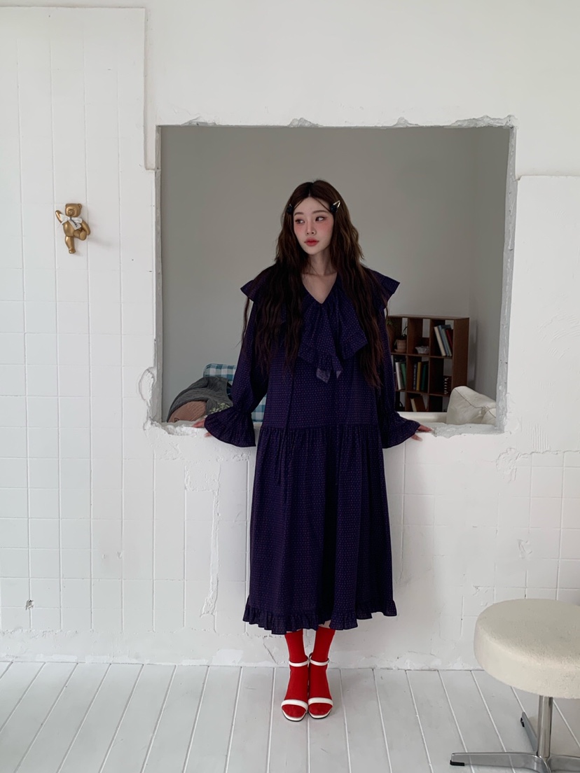 MAISON DE GLORY韓國直郵東大門實拍女裝新品人氣休閑連衣裙MAISON DE GLORY連衣裙圖色1