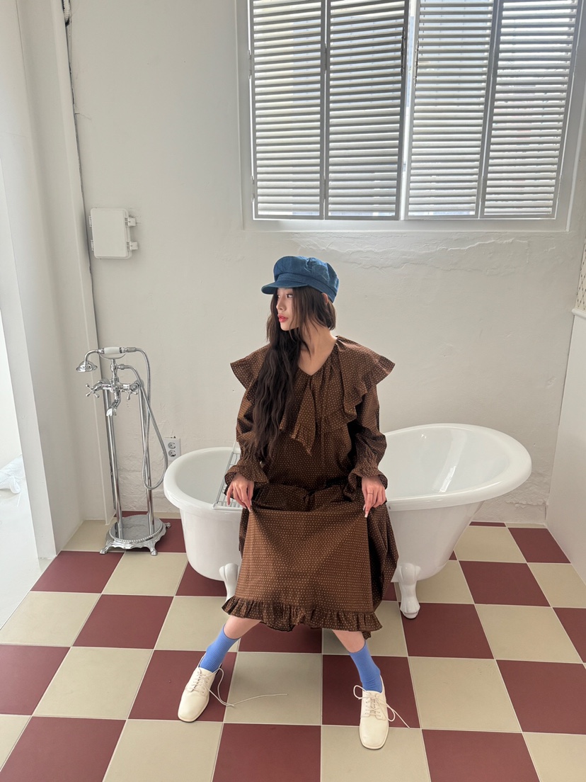 MAISON DE GLORY韓國直郵東大門實拍女裝新品人氣休閑連衣裙MAISON DE GLORY連衣裙圖色2