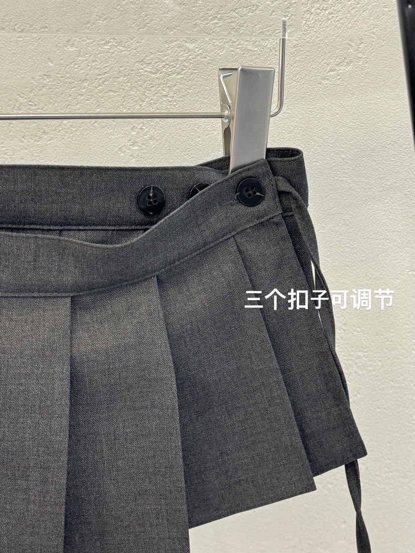 MOST OF ALL U直郵韓國代購女裝新品熱賣推薦24秋冬短裙MOST OF ALL U短裙