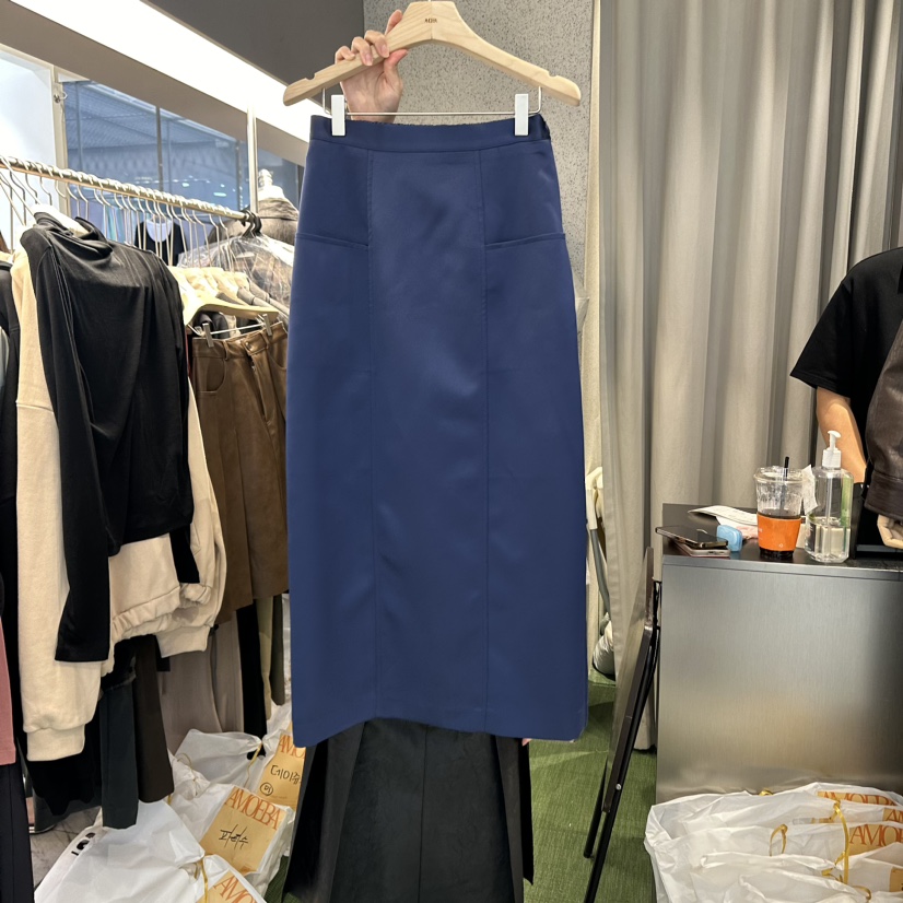 AMOEBA韓國直郵女裝新品24秋冬休閑真品推薦時尚熱賣長裙AMOEBA長裙