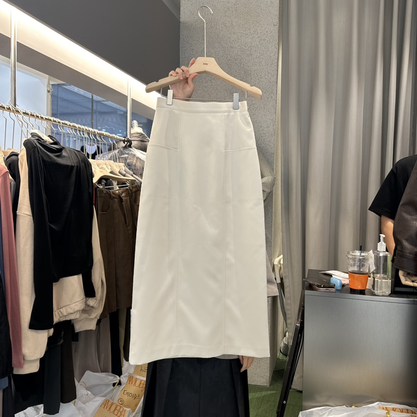 AMOEBA韓國直郵女裝新品24秋冬休閑真品推薦時尚熱賣長裙AMOEBA長裙圖色2