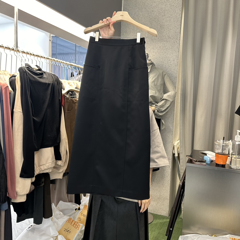 AMOEBA韓國直郵女裝新品24秋冬休閑真品推薦時尚熱賣長裙AMOEBA長裙圖色3