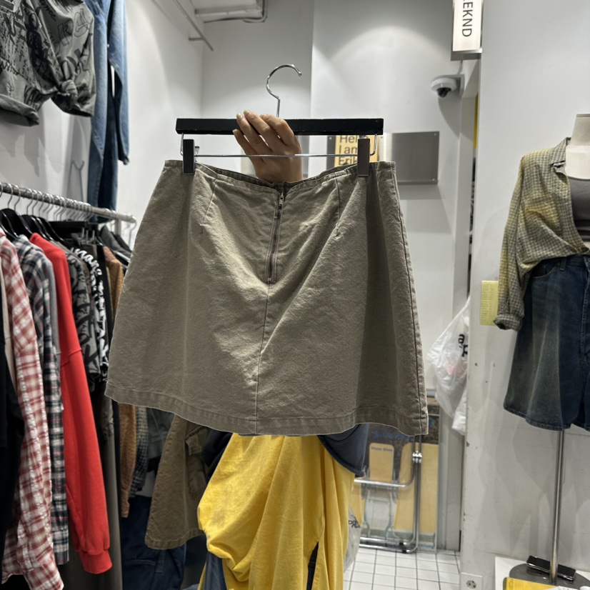 THE WEEKND韓國直郵東大門實拍女裝新品推薦時尚休閑24秋冬裙褲THE WEEKND裙褲