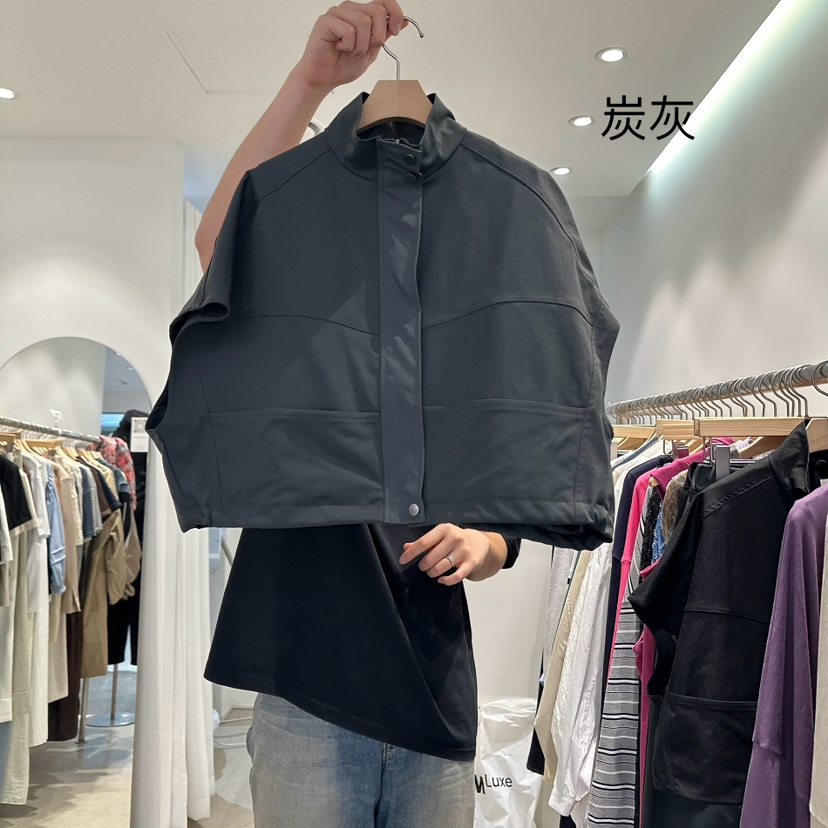 FAR韓國直郵女裝新品人氣熱賣職業休閑真品推薦24秋冬馬甲X-MOOD馬甲圖色1