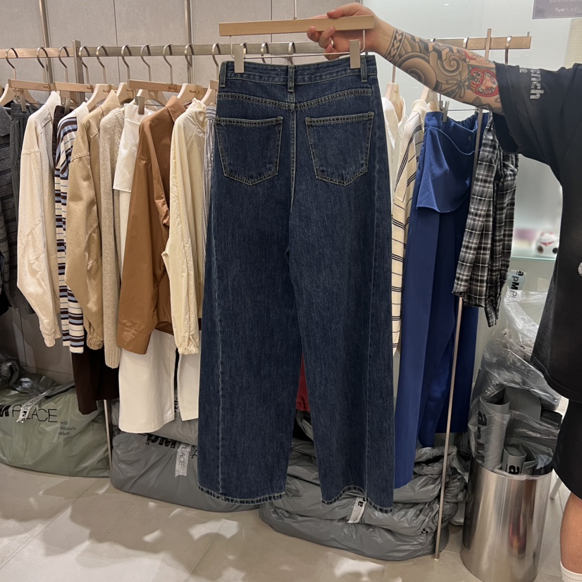 NOON_D直郵韓國代購女裝新款推薦熱賣職業人氣時尚真品牛仔褲NOON_D牛仔褲