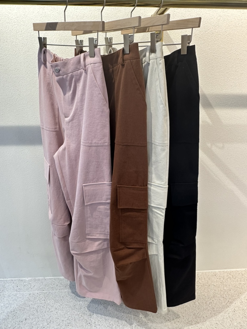 CRACKERS直郵韓國代購女裝新品休閑熱賣職業24秋冬休閑褲CRACKERS休閑褲