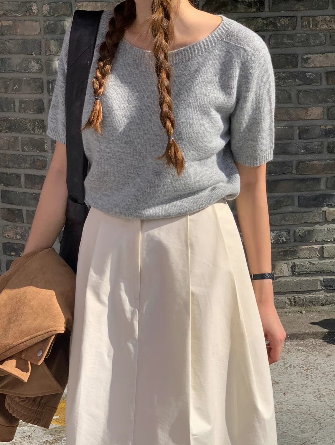 COIN直郵韓國代購女裝新款時尚休閑熱賣職業推薦24秋冬針織衫COIN針織衫圖色2