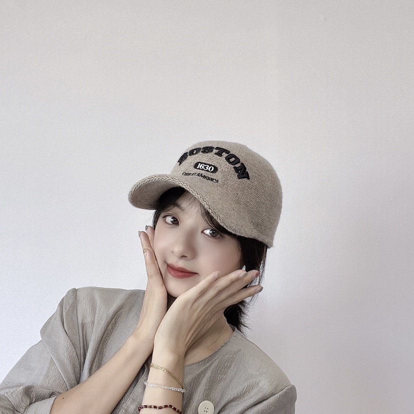 LOVELY HAT韓國直郵東大門實拍女裝新品真品休閑職業24秋冬帽子LOVELY HAT帽子