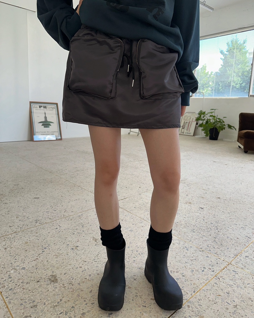 AWESOME SAUCE直郵韓國代購女裝新品人氣推薦休閑真品短裙AWESOME SAUCE短裙