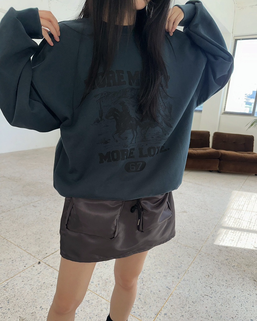 AWESOME SAUCE韓國直郵東大門代購女裝新品熱賣時尚職業衛衣AWESOME SAUCE衛衣