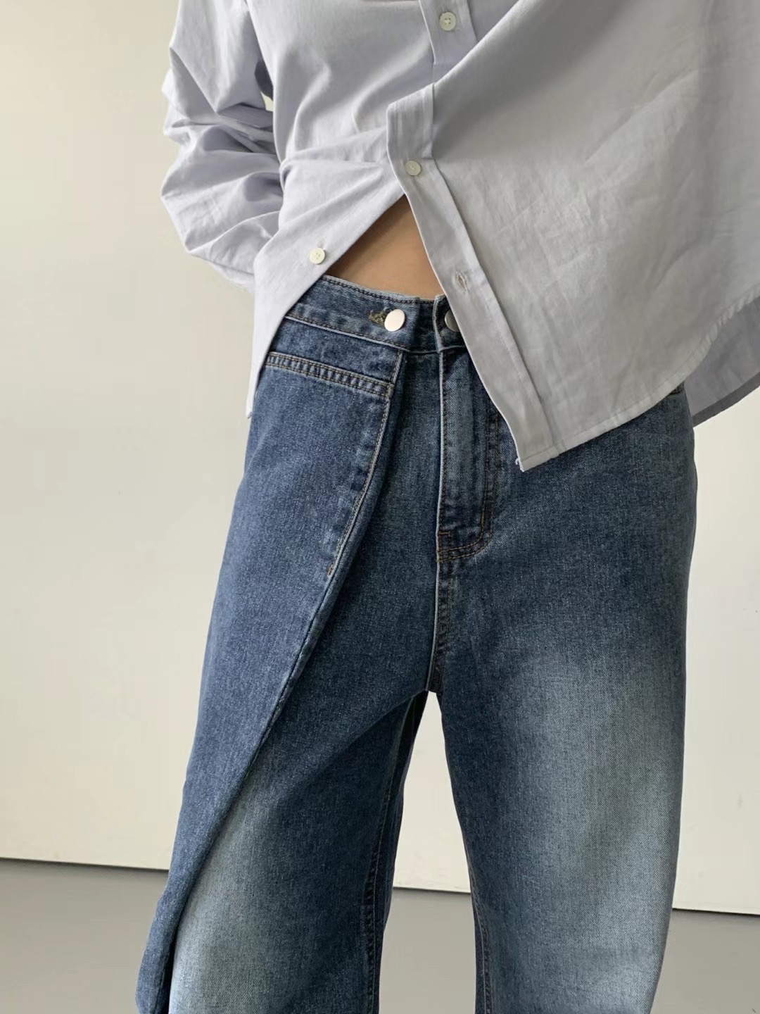 BLUE GIRL韓國直郵東大門代購女裝新品真品職業推薦牛仔褲BLUE GIRL牛仔褲