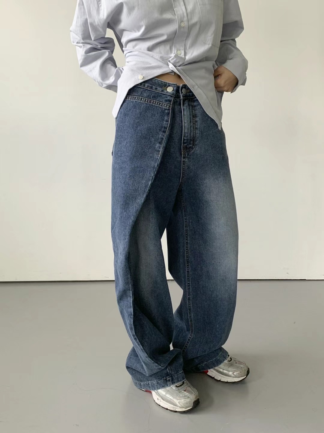 BLUE GIRL韓國直郵東大門代購女裝新品真品職業推薦牛仔褲BLUE GIRL牛仔褲