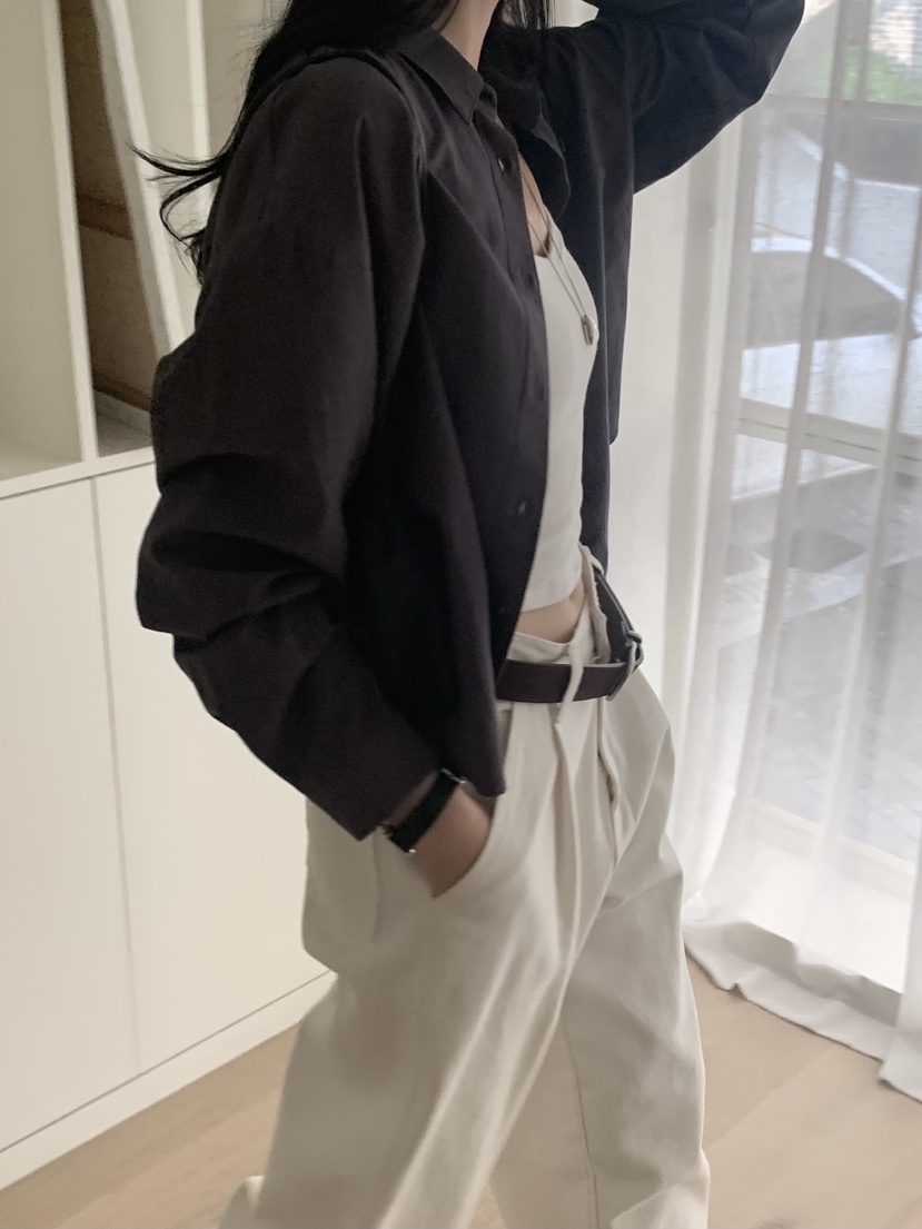 SORBET韓國直郵東大門代購女裝新品真品人氣熱賣襯衫蕾絲衫SORBET/flat white襯衫/蕾絲衫