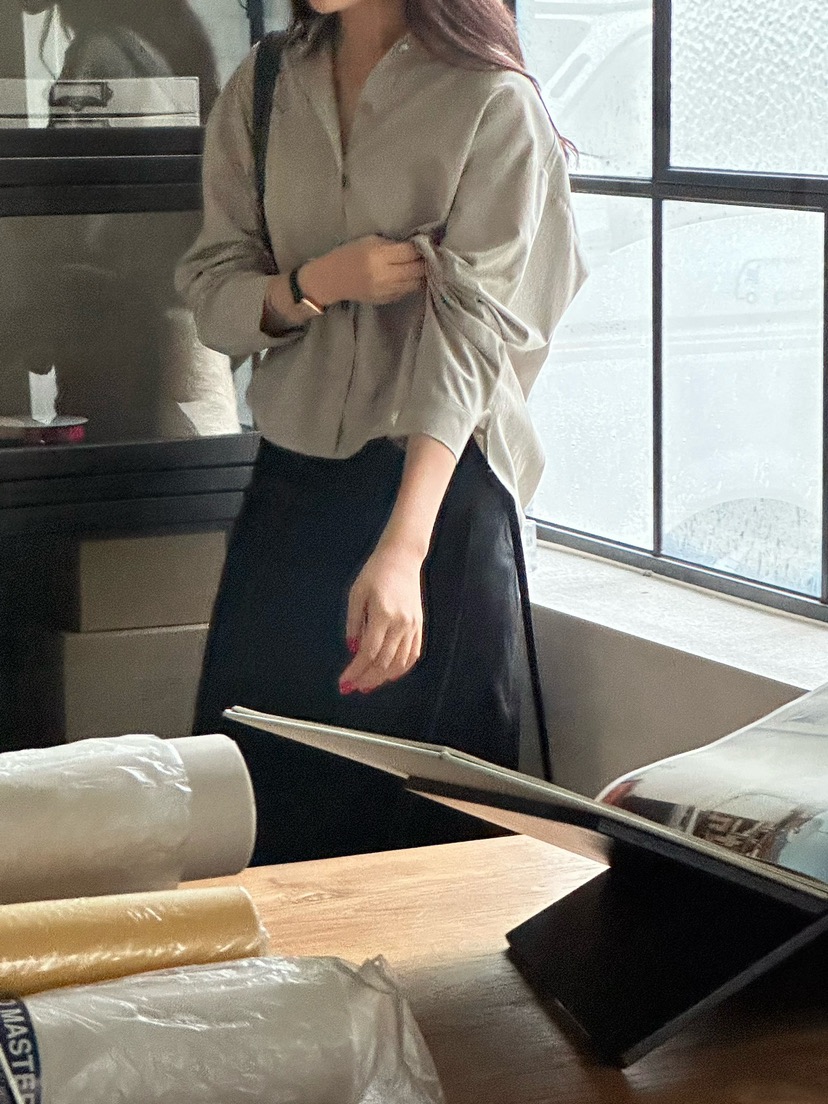 SORBET韓國直郵東大門代購女裝新品真品人氣熱賣襯衫蕾絲衫SORBET/flat white襯衫/蕾絲衫