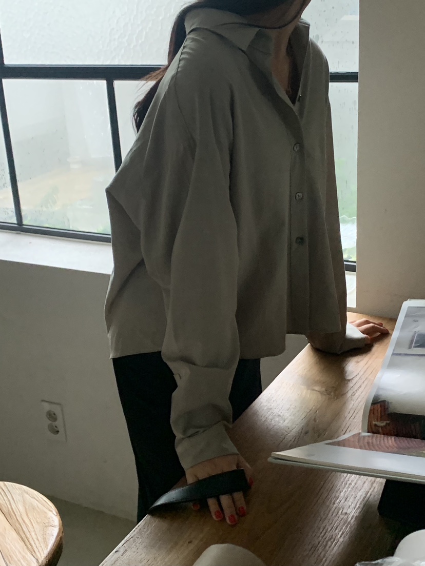 SORBET韓國直郵東大門代購女裝新品真品人氣熱賣襯衫蕾絲衫SORBET/flat white襯衫/蕾絲衫