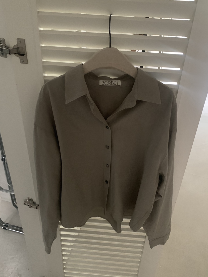 SORBET韓國直郵東大門代購女裝新品真品人氣熱賣襯衫蕾絲衫SORBET/flat white襯衫/蕾絲衫圖色2