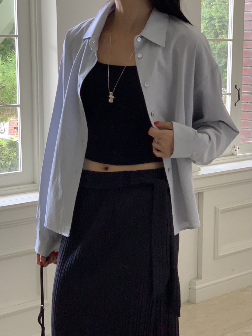 SORBET韓國直郵東大門代購女裝新品真品人氣熱賣襯衫蕾絲衫SORBET/flat white襯衫/蕾絲衫圖色3