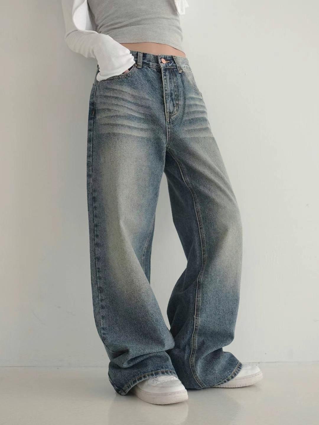 PUBLIC&amp;CO GIRL韓國直郵東大門代購女裝新款熱賣牛仔褲PUBLIC&amp;CO GIRL牛仔褲