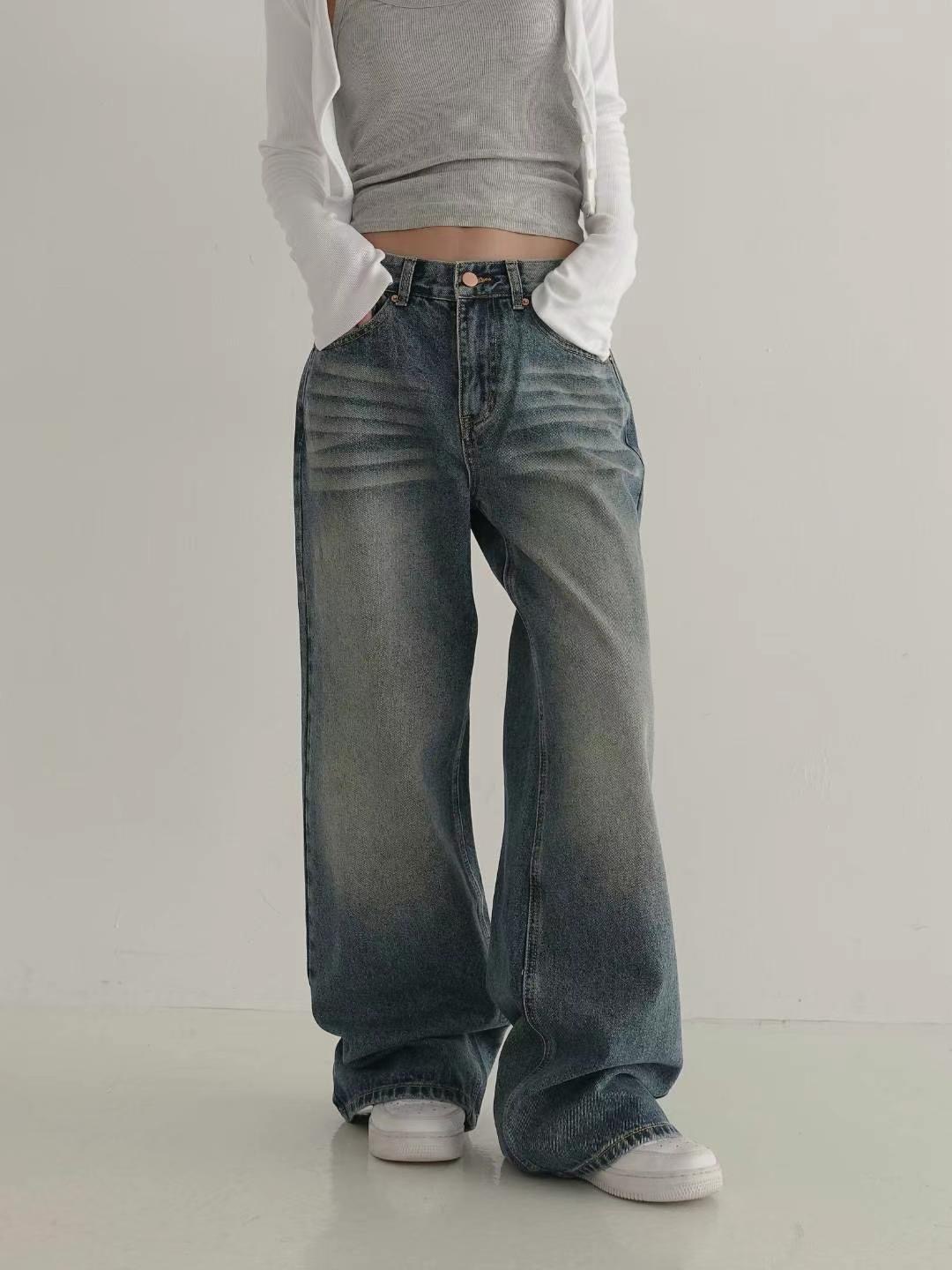 PUBLIC&amp;CO GIRL韓國直郵東大門代購女裝新款熱賣牛仔褲PUBLIC&amp;CO GIRL牛仔褲圖色1