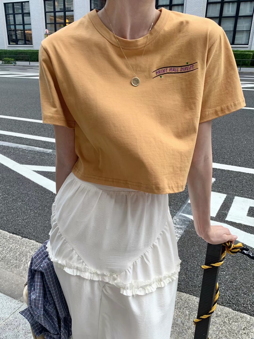 CALLMYNAME韓國直郵女裝新款熱賣24秋冬職業休閑推薦時尚T恤Call my nameT恤