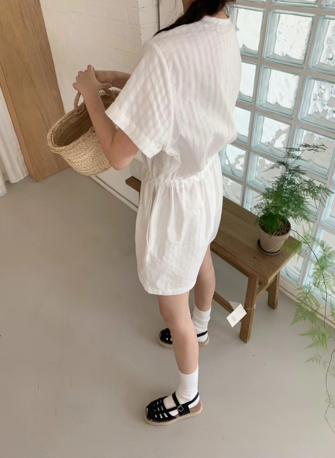 CALLMYNAME韓國直郵東大門實拍女裝新品職業熱賣時尚連體褲Call my name連體褲