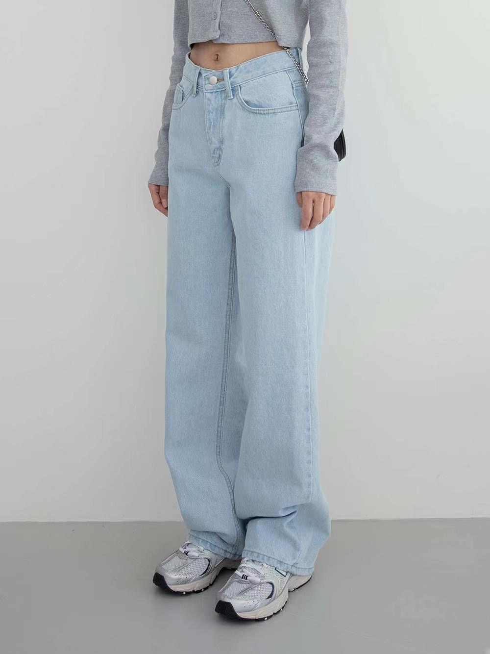 PUBLIC&amp;CO GIRL韓國直郵東大門實拍女裝新品24秋冬牛仔褲PUBLIC&amp;CO GIRL牛仔褲