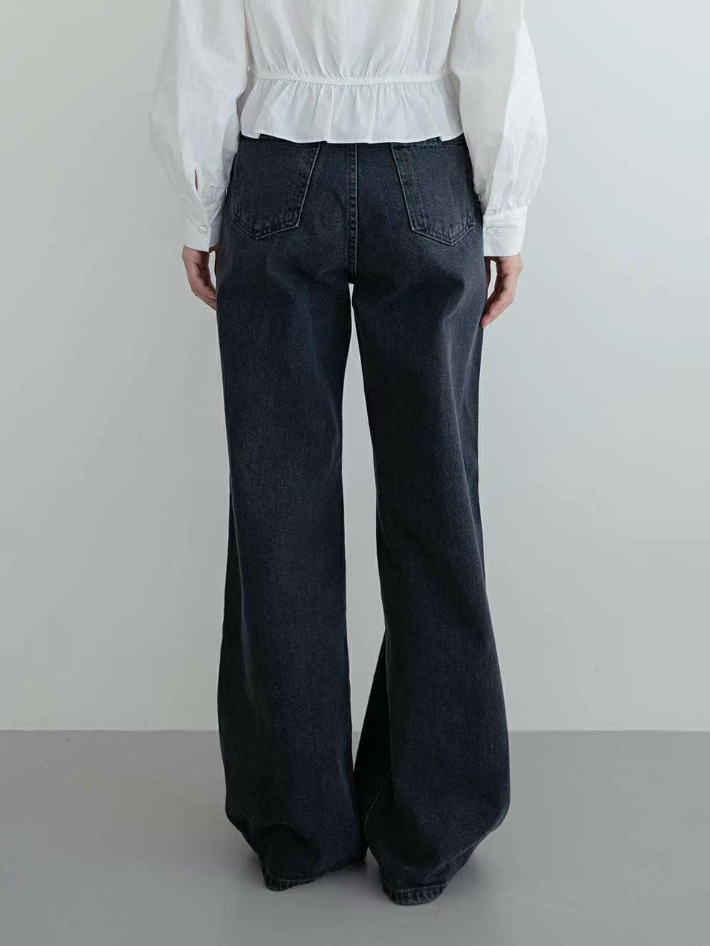 PUBLIC&amp;CO GIRL韓國直郵東大門實拍女裝新品24秋冬牛仔褲PUBLIC&amp;CO GIRL牛仔褲