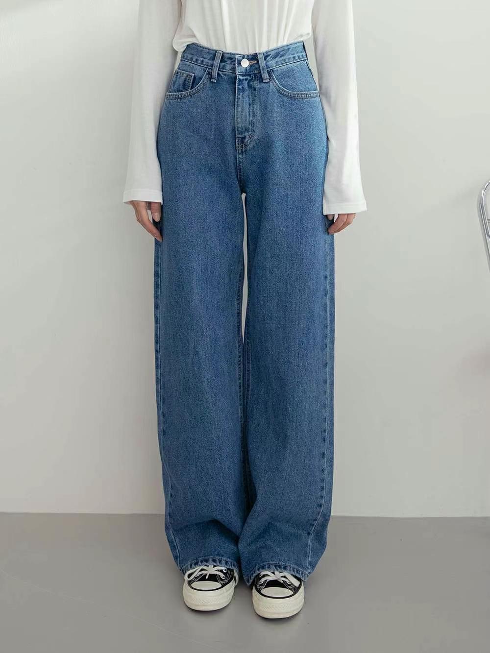 PUBLIC&amp;CO GIRL韓國直郵東大門實拍女裝新品24秋冬牛仔褲PUBLIC&amp;CO GIRL牛仔褲圖色3