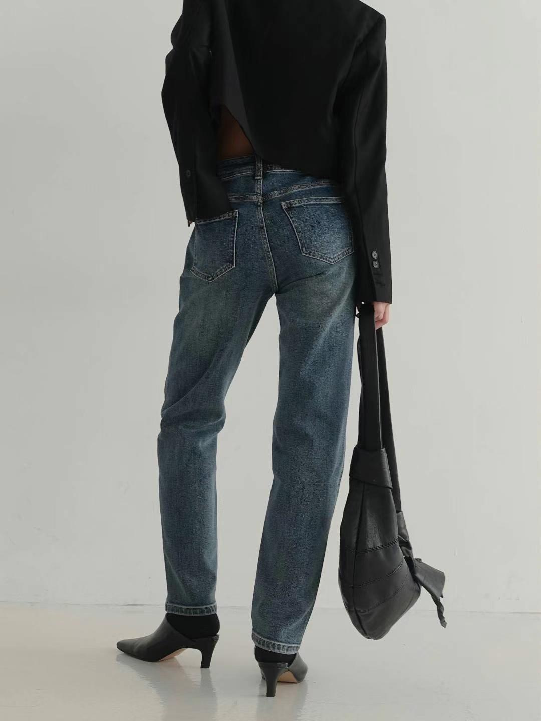 PUBLIC&amp;CO GIRL直郵韓國代購女裝新品人氣職業牛仔褲PUBLIC&amp;CO GIRL牛仔褲