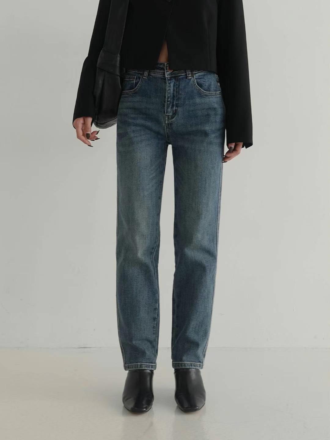 PUBLIC&amp;CO GIRL直郵韓國代購女裝新品人氣職業牛仔褲PUBLIC&amp;CO GIRL牛仔褲圖色1