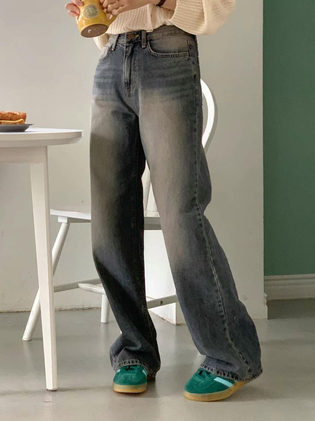 PUBLIC&amp;CO GIRL韓國直郵女裝新品職業推薦人氣牛仔褲PUBLIC&amp;CO GIRL牛仔褲