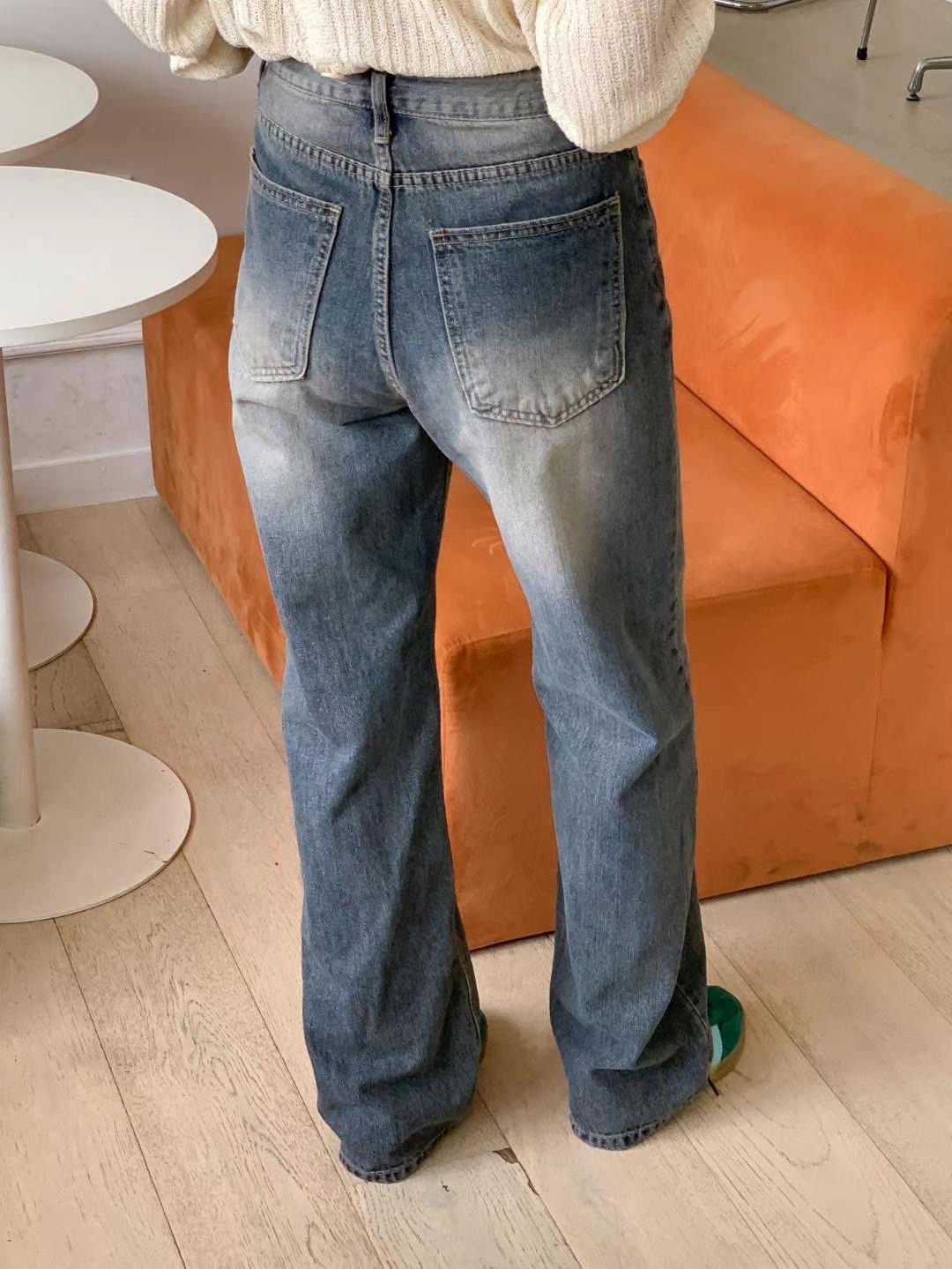 PUBLIC&amp;CO GIRL韓國直郵女裝新品職業推薦人氣牛仔褲PUBLIC&amp;CO GIRL牛仔褲